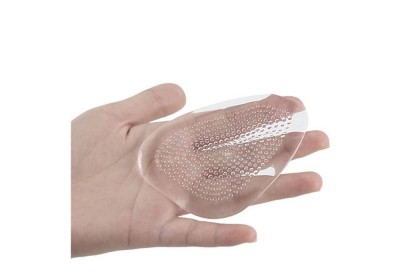 Smartchoice*1 Pair Transparent Silicone Forefoot Pad High Heel Feet Gel Protection