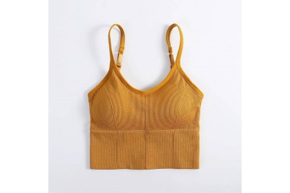 Smartchoice* Women Comfortable Soft Daily Basic Bras Running Yoga Sport Vest Top Wireless Seamless Bra