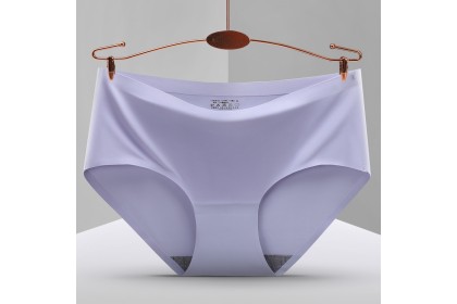 Smartchoice*Women Seamless Invisible Ice Silk Underwear Breathable Comfy Pantie Ladies underwear【G15】