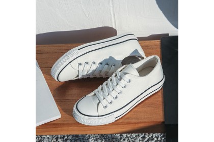 Smartchoice*  Size 35-44 Unisex Men and Women Canvas Sneaker Match all day Outfit For school and Outdoor【G6】