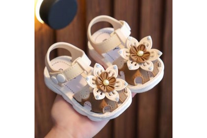 Smartchoice* Kids Soft Bottom GirlsSoft Bottom Buckle Baby Beach  Sandal Shoes【S46】