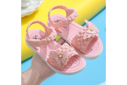 Smartchoice*Kids Girls Summer Soft-soled Princess Foreign Style Children's Non-slip【S46】