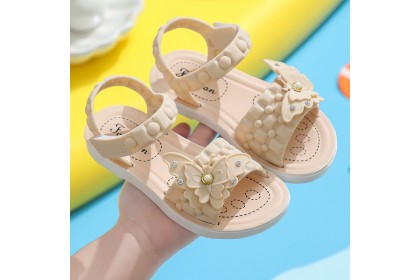 Smartchoice*Kids Girls Summer Soft-soled Princess Foreign Style Children's Non-slip【S46】