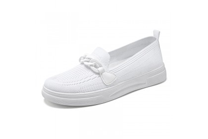 Smartchoice2u* Women's New Flying Woven Breathable Casual Running Sneaker