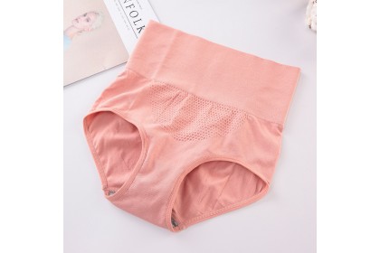 Smartchoice* Women High Waist Honeycomb Massage Buttocks and Tummy Body Control Panties Underwear