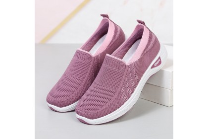 Smartchoice* Women's All Season Hollow Breathable Casual Soft Sole Comfortable Sneaker