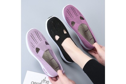 Smartchoice* Women's Breathable Sandals Anti-Slip Soft Sole Casual Shoes