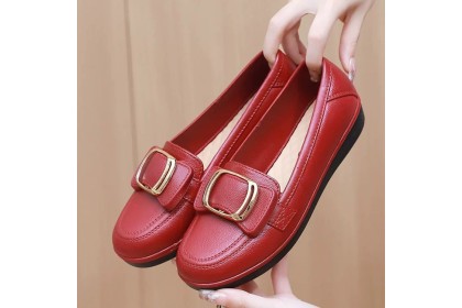 Smartchoice* Women Stylist Round Toe Super Soft Comfortable Daily Casual Flat Shoe