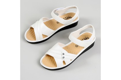 Smartchoice*Women New Daily Outwear Soft Soles Comfortable Non-slip Flat Heels Sandals