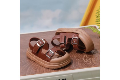 Smartchoice* (Size 18-27) Kids Boys & GirlsPopular Cute Baby Open Toe Anti-collision School Soft Sole Outdoor Wear Non-slip Sandals