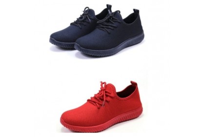 SmartChoice Alpha Unisex Sneaker Men & Women All Black Sport Shoes Running Shoe Kasut Sukan ReadyStock 4664【G13】