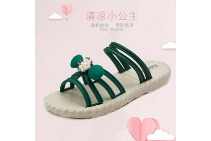 *SmartChoice*ReadyStock Kids Gril Slipper Shoes Princess Shoes Kids Children's Middle and Big Children's Soft Style【S32】