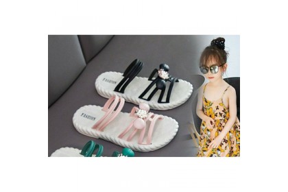 *SmartChoice*ReadyStock Kids Gril Slipper Shoes Princess Shoes Kids Children's Middle and Big Children's Soft Style【S32】