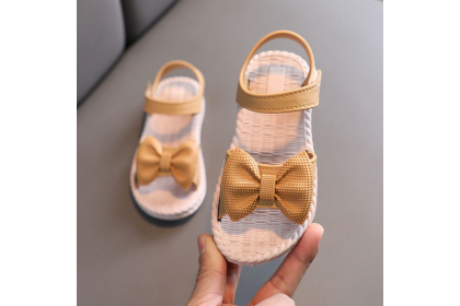 *SmartChoice* ReadyStock Kids Girl Sandals Baby Fashion Butterfly Princess Sandals Casual Beach Shoes Good quality lawa【S41】
