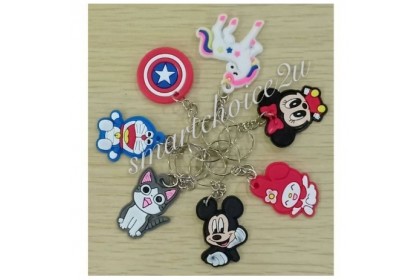 *SmartChoice*ReadyStock Keychain Key Ring Cartoon Keychain Keyfob Portable Party Key chain Free Gift BABY CITY