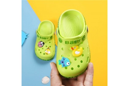 SmartChocie*ReadyStock Kids Boys/Girls Cartoon Crocs Shoes kidsbudak slipper Kasut slippers【S31】