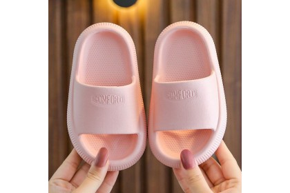 *SmartChoice*Japanese Comfortable Girls Boys Slippers Anti-slip Summer Indoor Home Slippers Bath Boys Eva Children【S43】